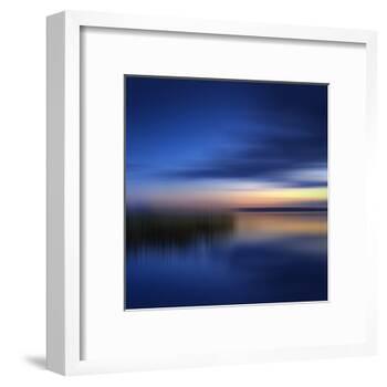 Scenery Art Finland Sunset-Melanie Viola-Framed Art Print