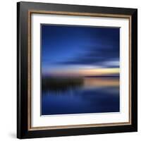 Scenery Art Finland Sunset-Melanie Viola-Framed Art Print