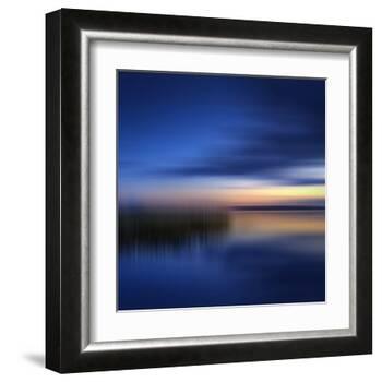 Scenery Art Finland Sunset-Melanie Viola-Framed Art Print