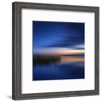 Scenery Art Finland Sunset-Melanie Viola-Framed Art Print