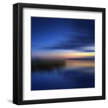 Scenery Art Finland Sunset-Melanie Viola-Framed Art Print
