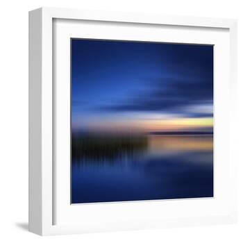 Scenery Art Finland Sunset-Melanie Viola-Framed Art Print