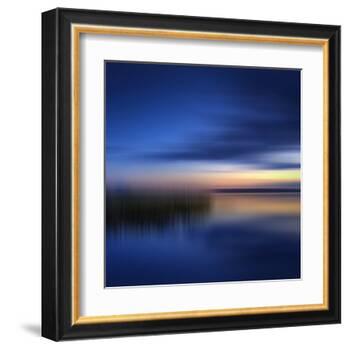 Scenery Art Finland Sunset-Melanie Viola-Framed Art Print
