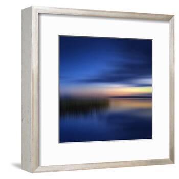Scenery Art Finland Sunset-Melanie Viola-Framed Art Print
