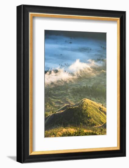 Scenery at Gunung Batur, Fog, Clouds-Christoph Mohr-Framed Photographic Print