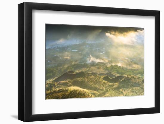 Scenery at Gunung Batur, Fog, Clouds-Christoph Mohr-Framed Photographic Print