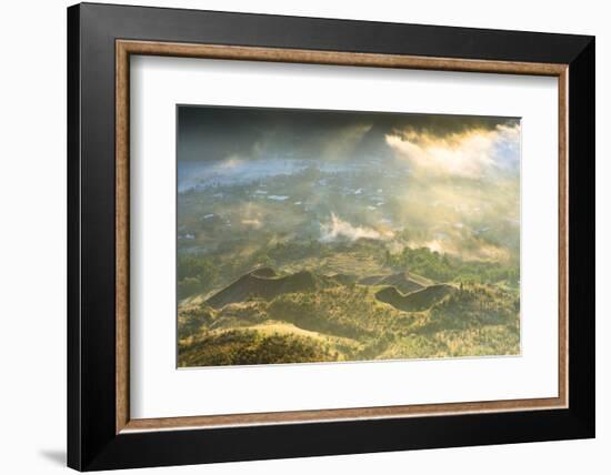 Scenery at Gunung Batur, Fog, Clouds-Christoph Mohr-Framed Photographic Print