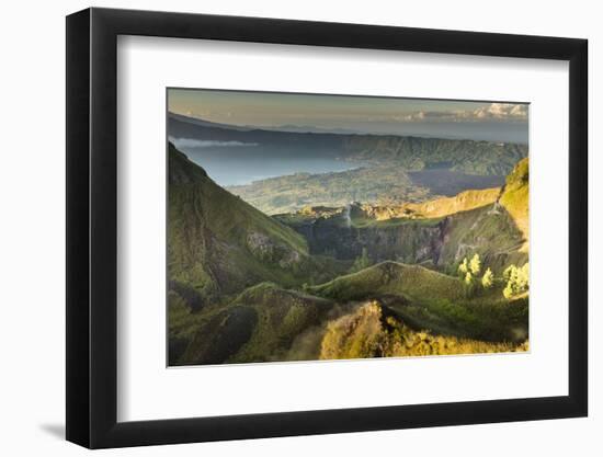 Scenery at Gunung Batur with Danau Batur-Christoph Mohr-Framed Photographic Print