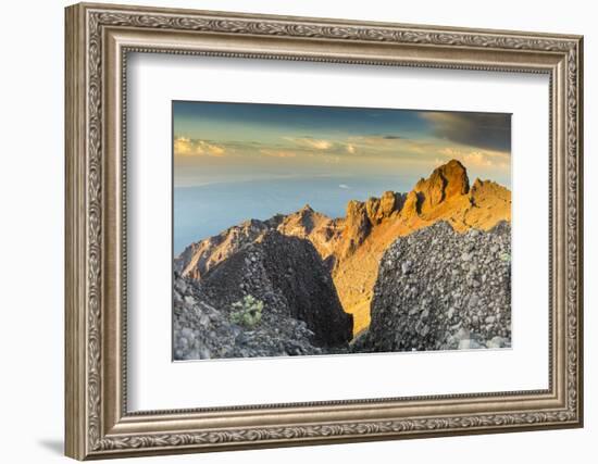 Scenery at Gunung Rinjani, the Crater Lake-Christoph Mohr-Framed Photographic Print