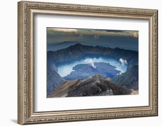 Scenery at Gunung Rinjani, the Crater Lake-Christoph Mohr-Framed Photographic Print