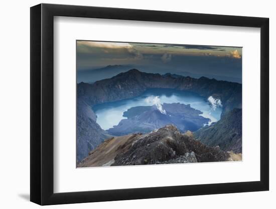 Scenery at Gunung Rinjani, the Crater Lake-Christoph Mohr-Framed Photographic Print