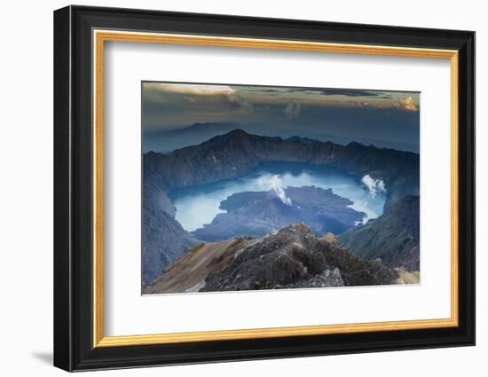 Scenery at Gunung Rinjani, the Crater Lake-Christoph Mohr-Framed Photographic Print