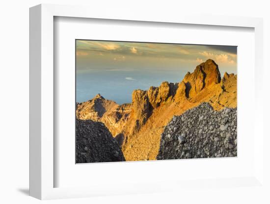 Scenery at Gunung Rinjani, the Crater Lake-Christoph Mohr-Framed Photographic Print