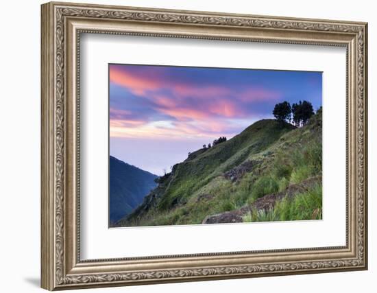 Scenery at Gunung Rinjani-Christoph Mohr-Framed Photographic Print