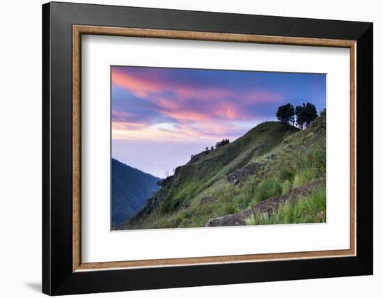 Scenery at Gunung Rinjani-Christoph Mohr-Framed Photographic Print