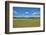 Scenery, corn field, Zea mays, field edge, heaven, blue, little cloud-David & Micha Sheldon-Framed Photographic Print