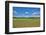 Scenery, corn field, Zea mays, field edge, heaven, blue, little cloud-David & Micha Sheldon-Framed Photographic Print