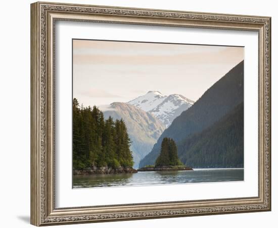 Scenery Cove in the Thomas Bay Region of Southeast Alaska, Alaska, USA-Michael DeFreitas-Framed Photographic Print