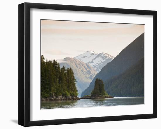 Scenery Cove in the Thomas Bay Region of Southeast Alaska, Alaska, USA-Michael DeFreitas-Framed Photographic Print