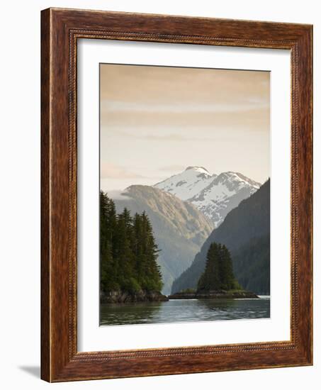 Scenery Cove in the Thomas Bay Region of Southeast Alaska, Alaska, USA-Michael DeFreitas-Framed Photographic Print