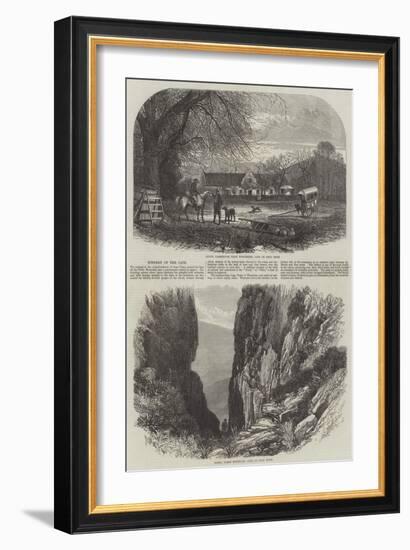 Scenery of the Cape-null-Framed Giclee Print