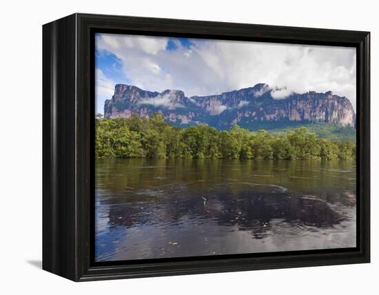 Scenery on Boat Trip to Angel Falls, Canaima National Park, Guayana Highlands, Venezuela-Jane Sweeney-Framed Premier Image Canvas