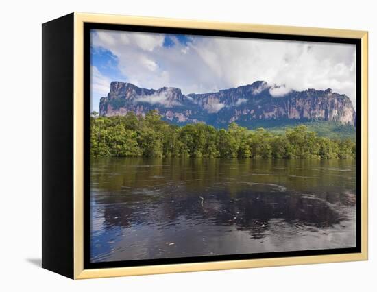 Scenery on Boat Trip to Angel Falls, Canaima National Park, Guayana Highlands, Venezuela-Jane Sweeney-Framed Premier Image Canvas