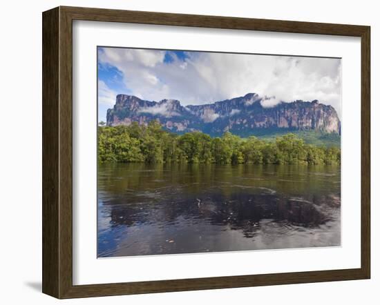 Scenery on Boat Trip to Angel Falls, Canaima National Park, Guayana Highlands, Venezuela-Jane Sweeney-Framed Photographic Print