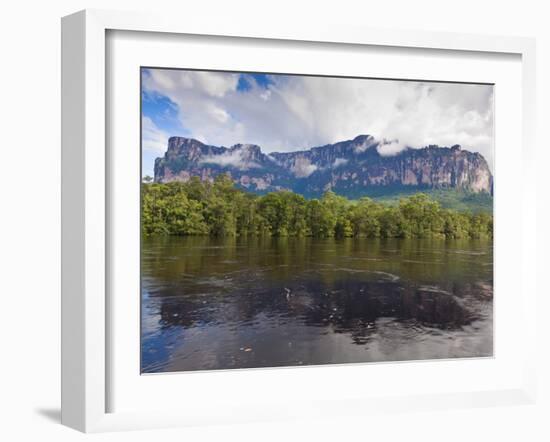 Scenery on Boat Trip to Angel Falls, Canaima National Park, Guayana Highlands, Venezuela-Jane Sweeney-Framed Photographic Print