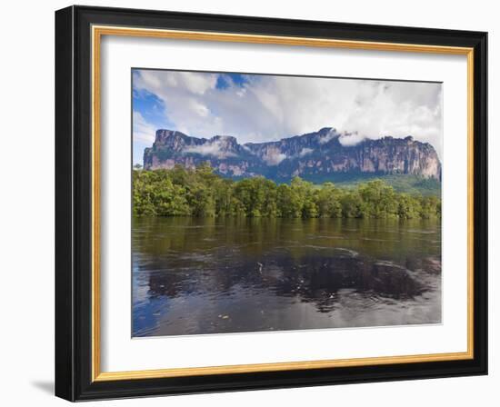 Scenery on Boat Trip to Angel Falls, Canaima National Park, Guayana Highlands, Venezuela-Jane Sweeney-Framed Photographic Print