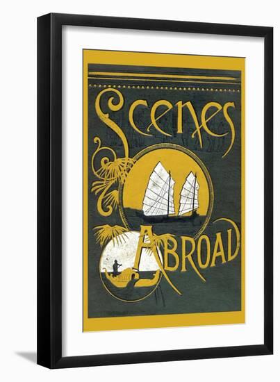 Scenes Abroad-null-Framed Art Print