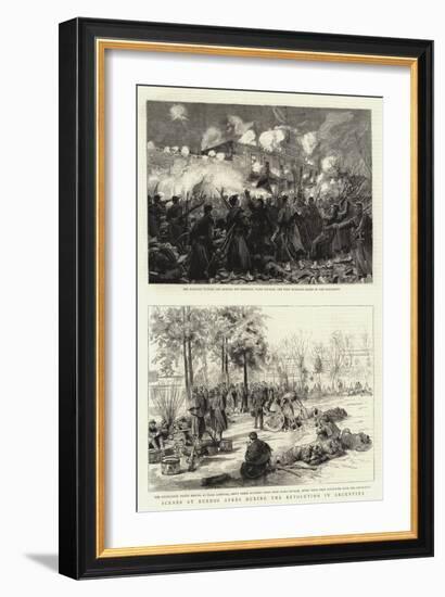 Scenes at Buenos Ayres During the Revolution in Argentina-null-Framed Giclee Print