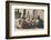 'Scenes Et Types - Une partie de Dominos', c1900-Unknown-Framed Photographic Print