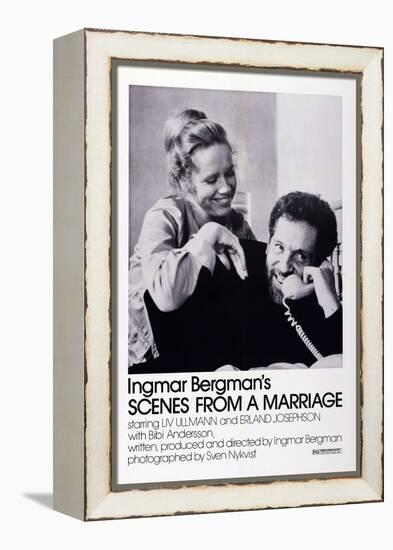 Scenes from a Marriage, Liv Ullmann, Erland Josephson, 1973-null-Framed Stretched Canvas