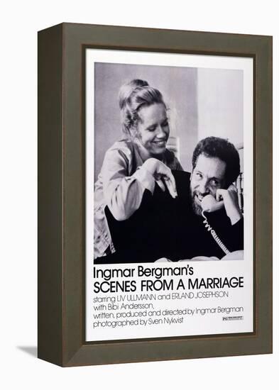 Scenes from a Marriage, Liv Ullmann, Erland Josephson, 1973-null-Framed Stretched Canvas