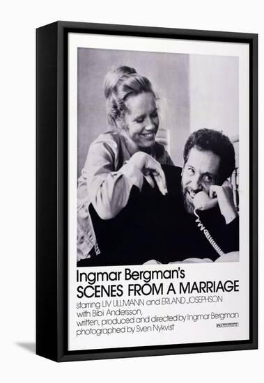 Scenes from a Marriage, Liv Ullmann, Erland Josephson, 1973-null-Framed Stretched Canvas