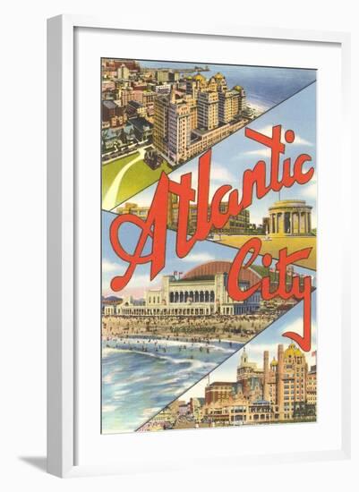 Scenes from Atlantic City-null-Framed Art Print