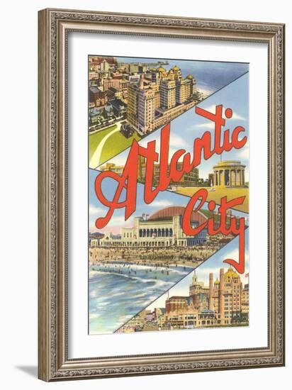 Scenes from Atlantic City-null-Framed Art Print