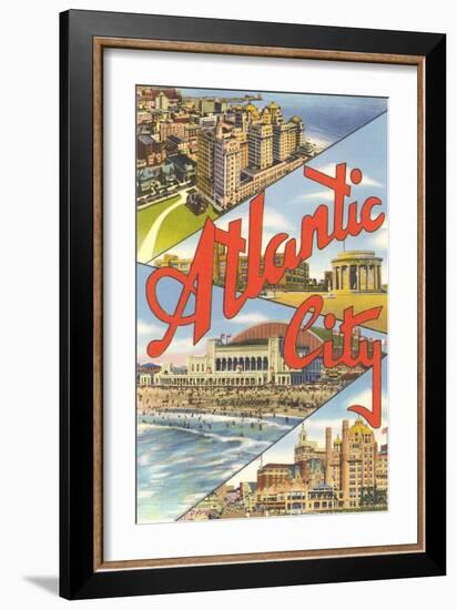 Scenes from Atlantic City-null-Framed Art Print