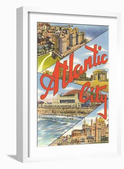 Scenes from Atlantic City-null-Framed Art Print