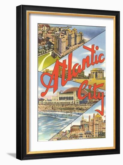 Scenes from Atlantic City-null-Framed Art Print