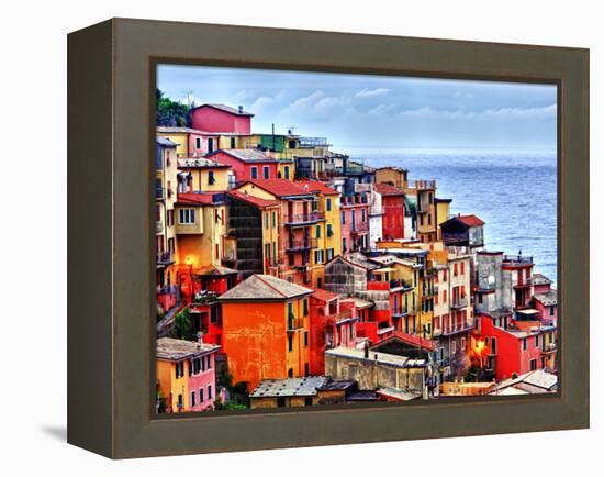 Scenes from Cinque Terra, Italy-Richard Duval-Framed Premier Image Canvas