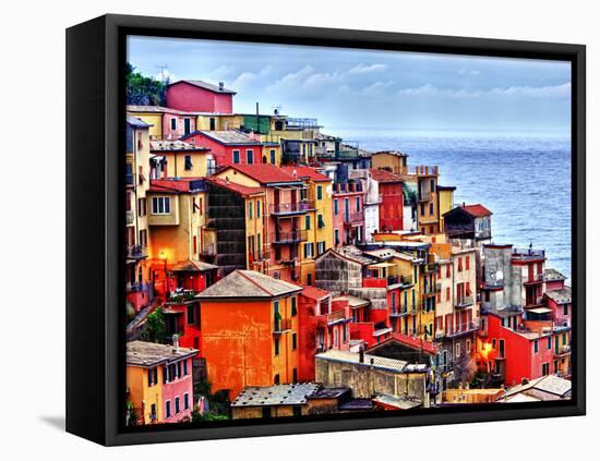 Scenes from Cinque Terra, Italy-Richard Duval-Framed Premier Image Canvas