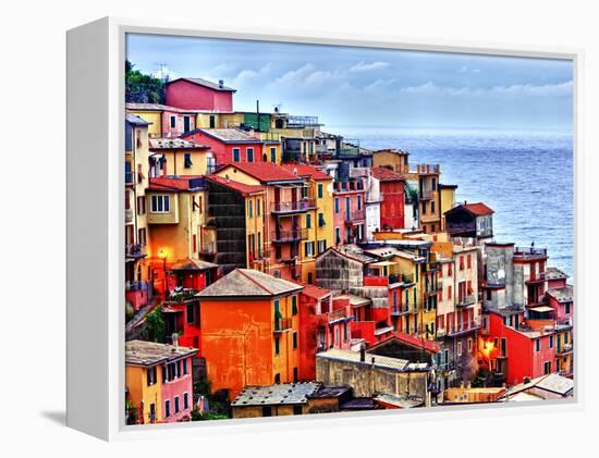 Scenes from Cinque Terra, Italy-Richard Duval-Framed Premier Image Canvas