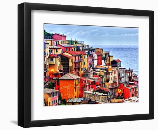 Scenes from Cinque Terra, Italy-Richard Duval-Framed Photographic Print