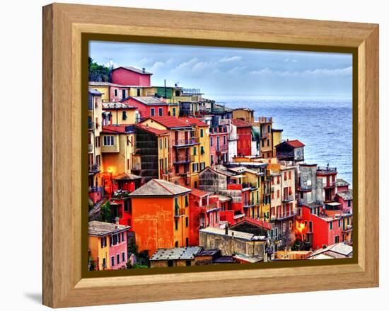 Scenes from Cinque Terra, Italy-Richard Duval-Framed Premier Image Canvas