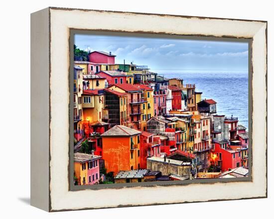 Scenes from Cinque Terra, Italy-Richard Duval-Framed Premier Image Canvas