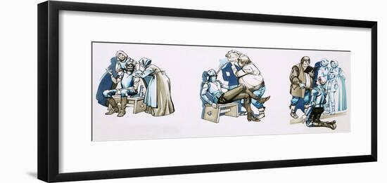 Scenes from Don Quixote-null-Framed Giclee Print