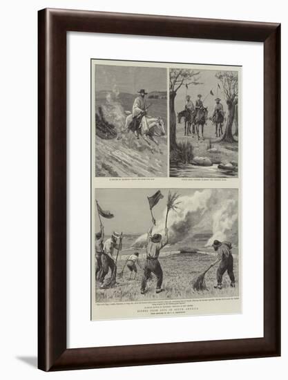 Scenes from Life in South America-null-Framed Giclee Print