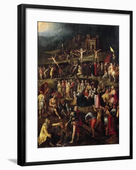 Scenes from Passion, from Drawing by Albrecht Durer, Flemish Painting-null-Framed Giclee Print